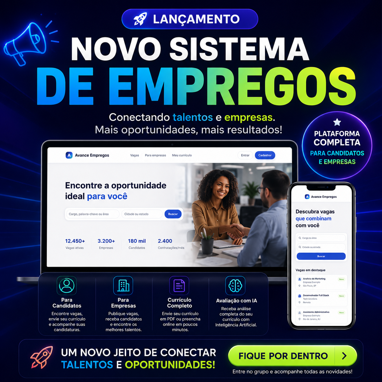 JobPro Sistema de empregos